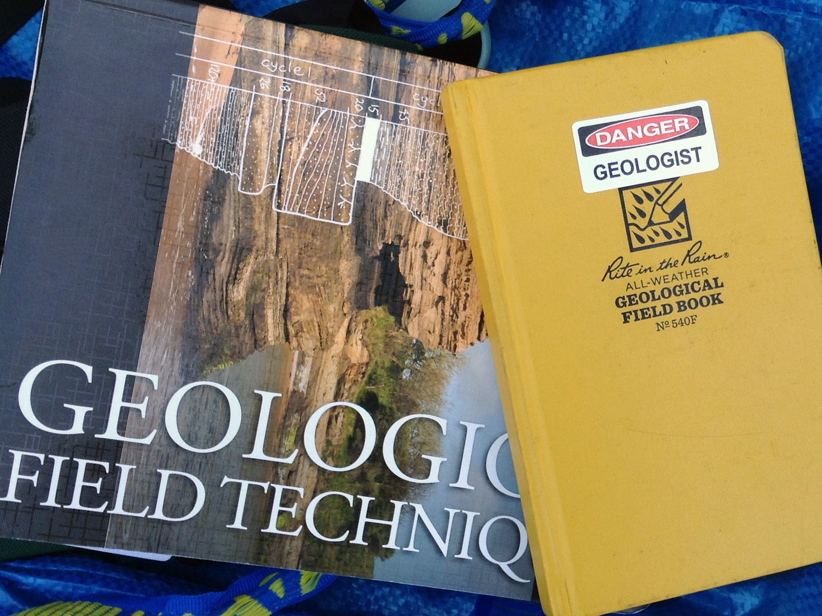 Fieldbook and geology textbook