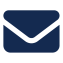 A blue envelope icon