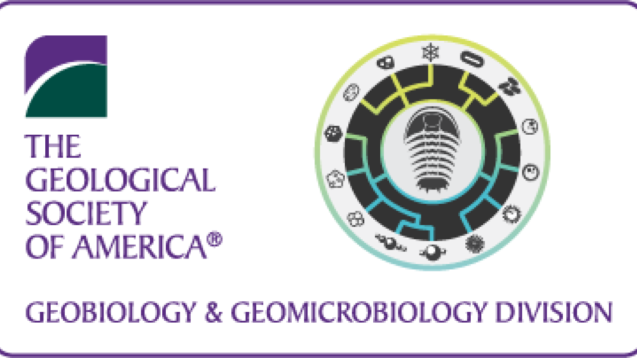 The Geological Society of America logo + Geobiology & Geomicrobiology Division